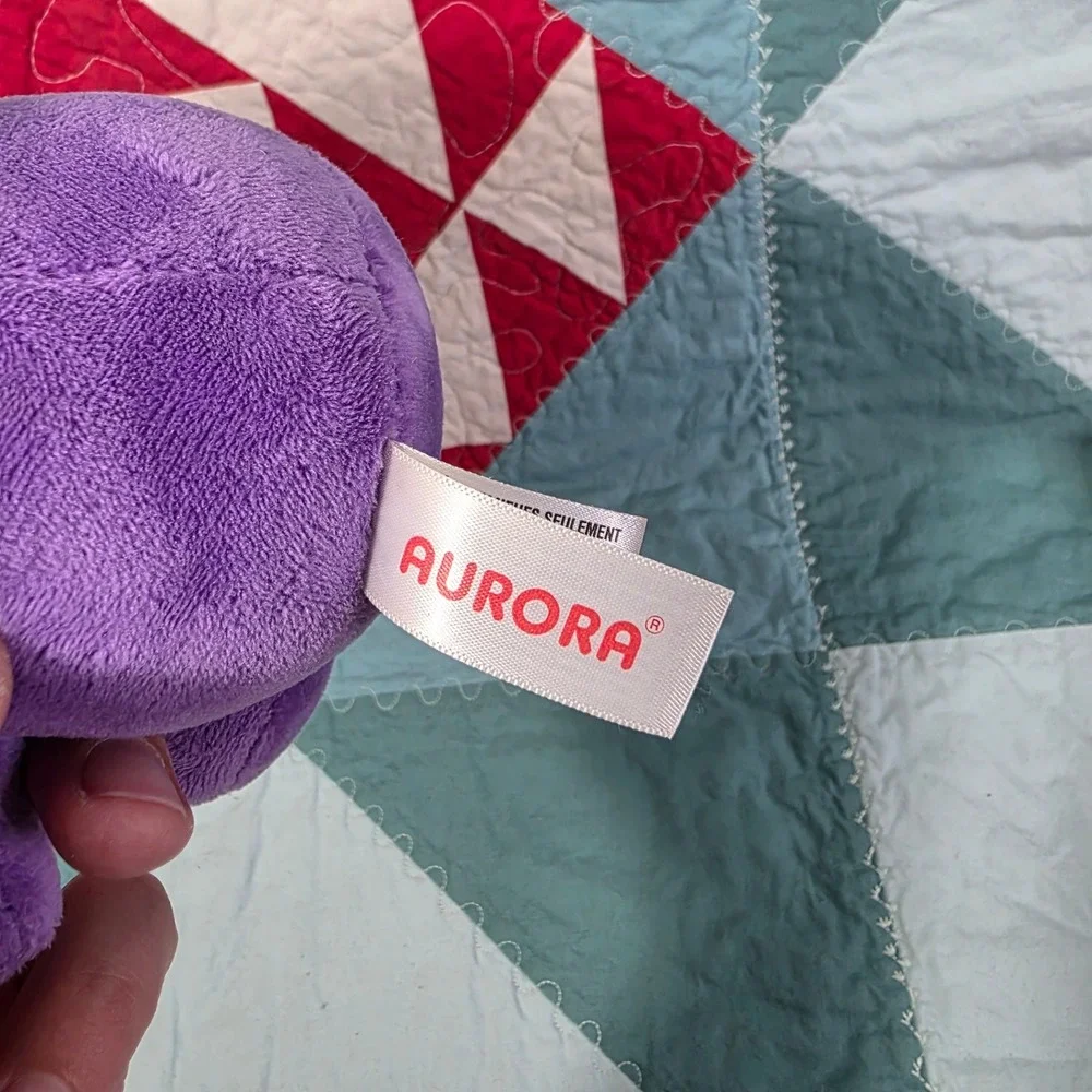 Aurora Purple‎ Three Eyed Alien Plush 8